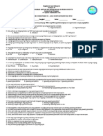 Ap - Summative Test 4TH Quarter