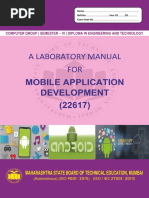 22617-Mobile Application Development