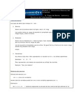 Módulo 1.2 - Tipos de Datos
