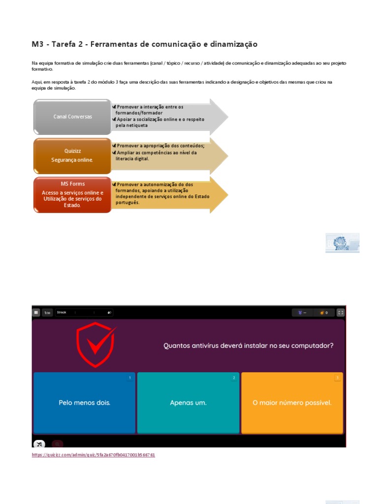 Ferramentas de Comunicação em Projetos Formativos | PDF | Carreira e ...