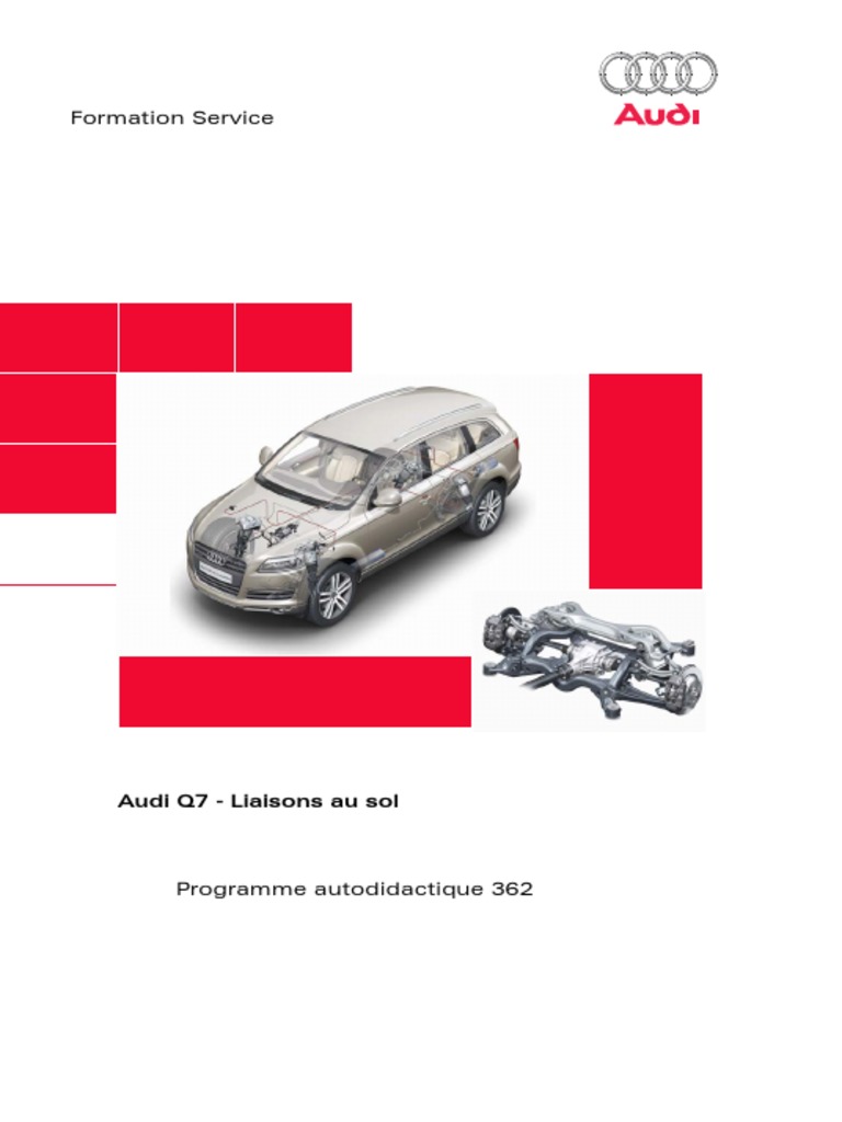 Comment Est Alimenté L ebs Haldex Remorque Schema Electrique SSP 362 Audi Q7 - Liaisons Au Sol | PDF | Frein | Système anti-blocage des  roues