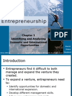 Identifying and Analyzing Domestic and International Opportunities