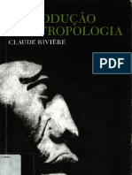 Introdução à Antropologia - Claude Riviere