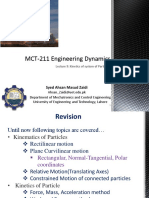 Engineering Dynamics 2020 Lecture 9