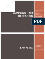 Sampling (For Research)