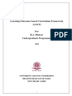 UGC Document On LOCF History