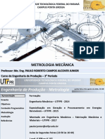 Apresentacao - Metrologia Mecanica