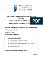 BSC (Hons) Human Resource Management (Top-Up)