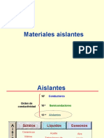 Presentación 4. - Materiales Aislantes