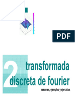Transformada discreta de Fourier (TDF): resumen, ejemplos y ejercicios