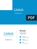 Minimalist Blue for Business Card-WPS Office