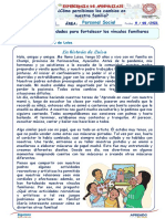 Semana 5-Dia 3-Ps-Oportunidades para Fortalecer Los Vínculos Familiares y Leemos Juntos