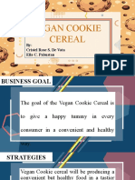 Vegan Cookie Cereal: By: Cristel Rose S. de Vota Ella C. Pabustan
