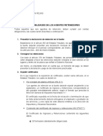 Responsabilidades de los agentes retenedores - Paula León