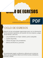 Ciclo de Egresos