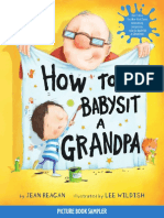 How To Babysit A Grandpa by Jean Reagan Illustrated by Lee Wildish