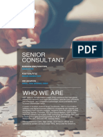Senior Consultant: Our Core