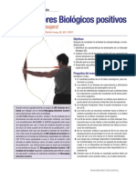 Indicadores Biológicos Positivos