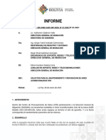 Informe de Mantenimiento y Reparacion de Aires Acondicionados