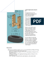 Central Support Plan and Parts List: SEESAW Project