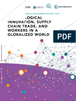 Global Value Chain Development Report 2019 Technological Innovation Supply Chain Trade and Workers in A Globalized World