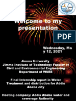 Welcome To My Presentation: Wednesday, Ma y 12, 2021
