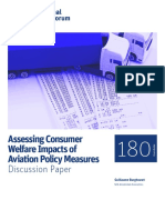 Assessing Consumer Welfare Impacts of Aviation Policy Measures