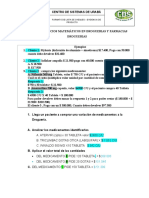 Taller Ejercicios Matematicos en Droguerias y Farmacias Droguerias Merlis