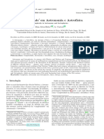 Complexidade em Astronomia e Astrofísica