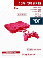 PS2 - (eBook - Tech)Sony Playstation SCPH-7500 Service Manual