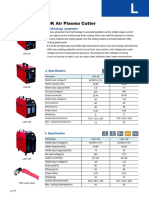 LGK Air Plasma Cutter: 1. Technology Parameter