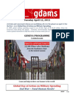 GDAMS Geneva Programme