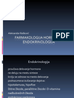 Farmakologija - F. Hormona - Endokrinologija - Prof. DR Raskovic x39 Crno 4x10