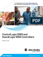 Controllogix 5580 and Guardlogix 5580 Controllers: User Manual