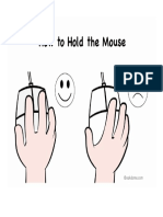 How to Hold the Mouse