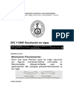 DFC Y DMF Resolución en Vigas