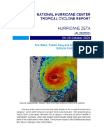 Hurricane Zeta Report