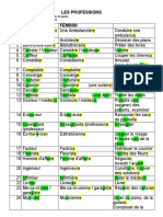 Associer Image Professions Couleurs