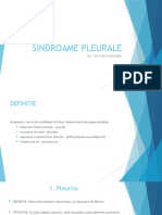 SINDROAME PLEURALE