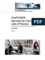 Firepower Services For Cisco Asa (Fpsasa) : Lab Guide