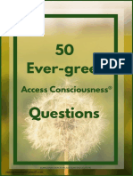 50 Access Consciousness Evergreen Questions