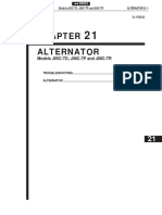 Alternator: Models J05C-TD, J08C-TP and J08C-TR