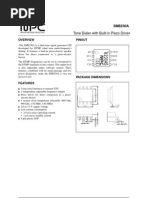 Tone Dialer With Built-In Piezo Driver: Pinout