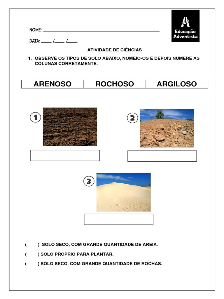 Classificação de solos: identificando tipos de solo através de suas ...