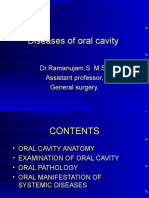 Diseases of the Oral Cavity: Signs, Symptoms and Management