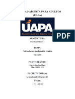 Tarea N. 6 Psicologia Clinica 17-11-2020