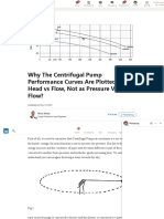 Why The Centrifugal Pump Performance Curves Are Plotted As Head Vs Flow, Not As Pressure Versus Flow - LinkedIn