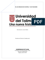 Clasificación de Los Organos de Control y Funciones - Constitucional