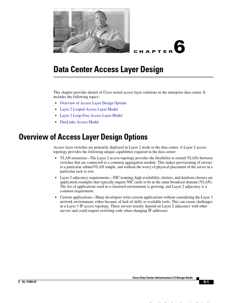 Data Center Access Layer Design Guide | PDF | Network Switch | Network ...