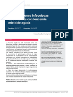 Complicaciones Infecciosas en Pacientes Con Leucemia Mieloide Aguda 2018